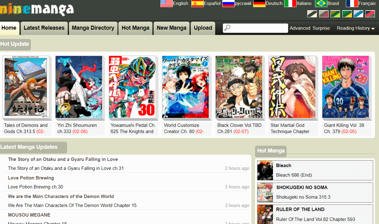 Best Free Manga Sites Read Manga Online
