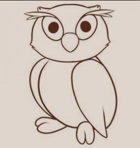 Owl - Step by Step Guide to Draw