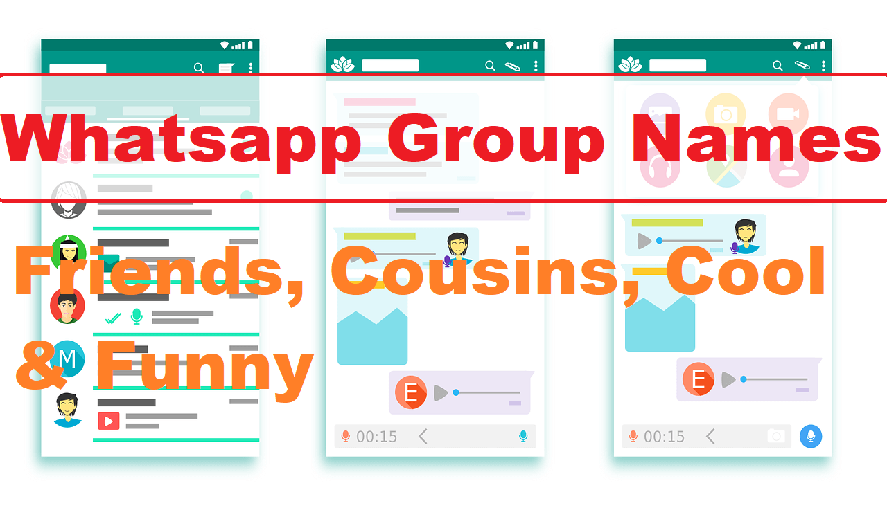 Whatsapp Group Names