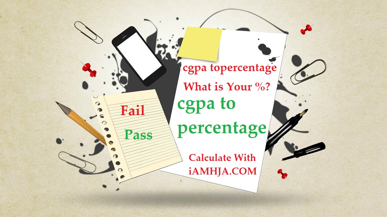 convert cgpa to percentage