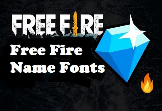 Free Fire Name Fonts