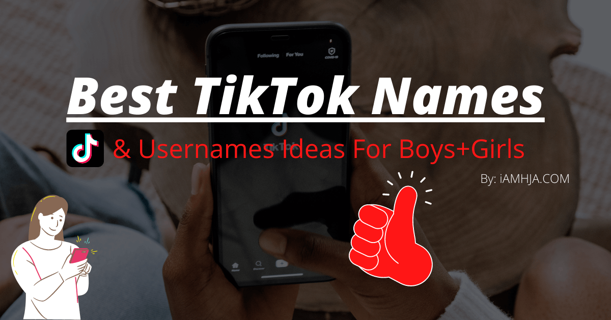 5000 Best Tiktok Names Usernames Ideas For Boys Girls