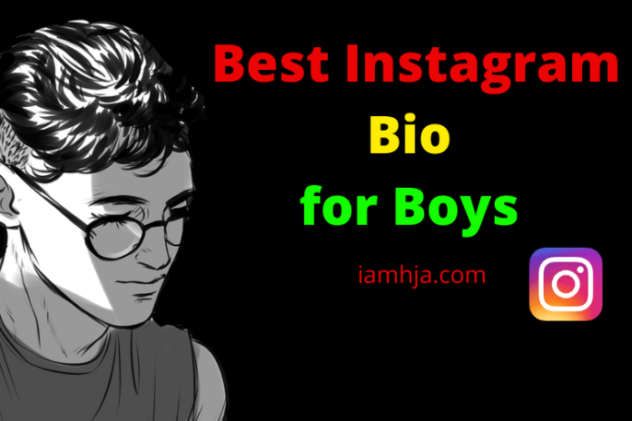Best Instagram Bio for Boys