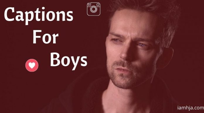 Captions for Boys