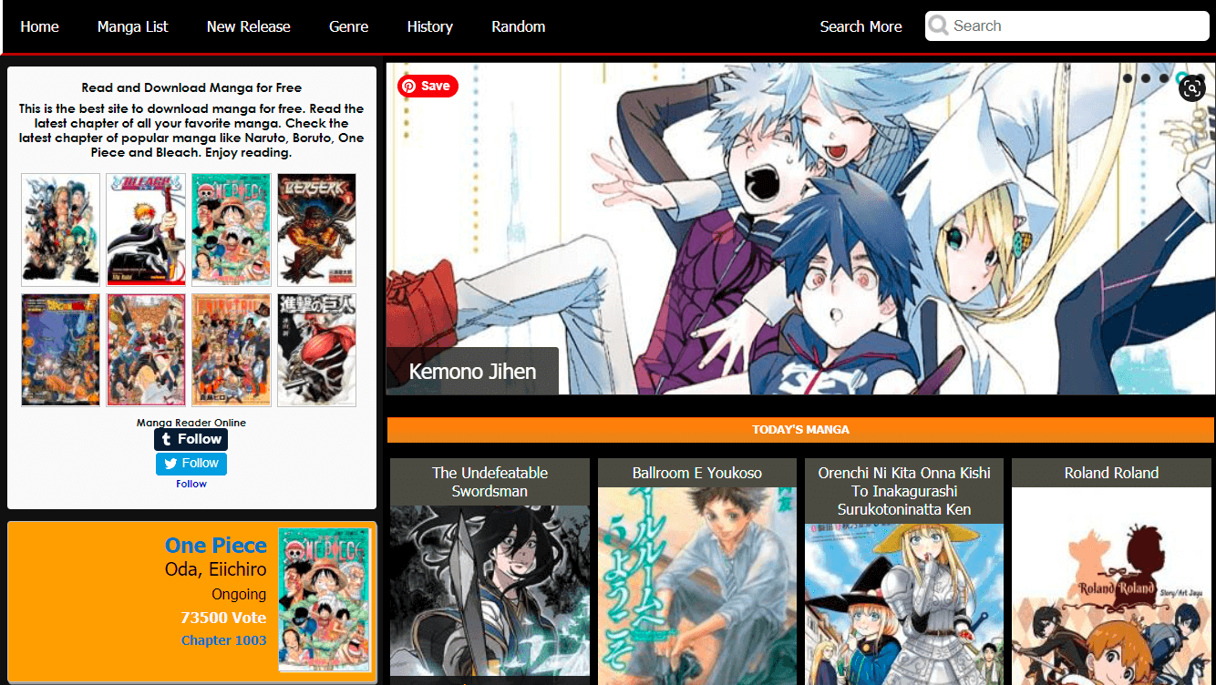 Best Free Manga Sites Read Manga Online