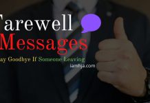 Farewell Messages