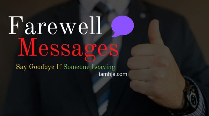 Farewell Messages