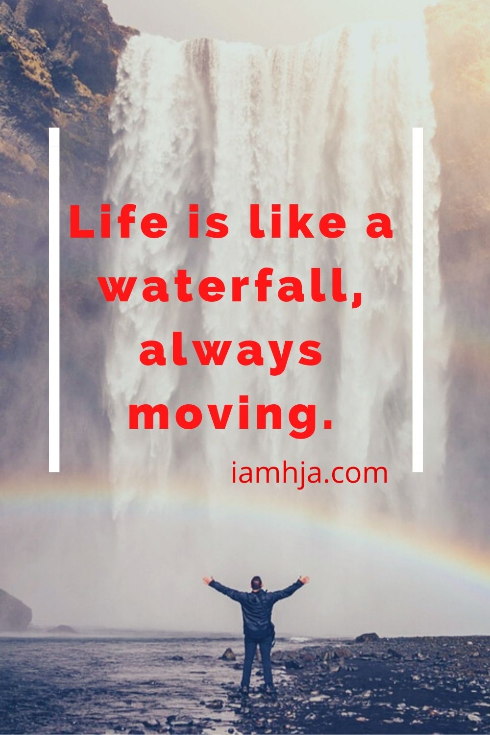 waterfall quotes