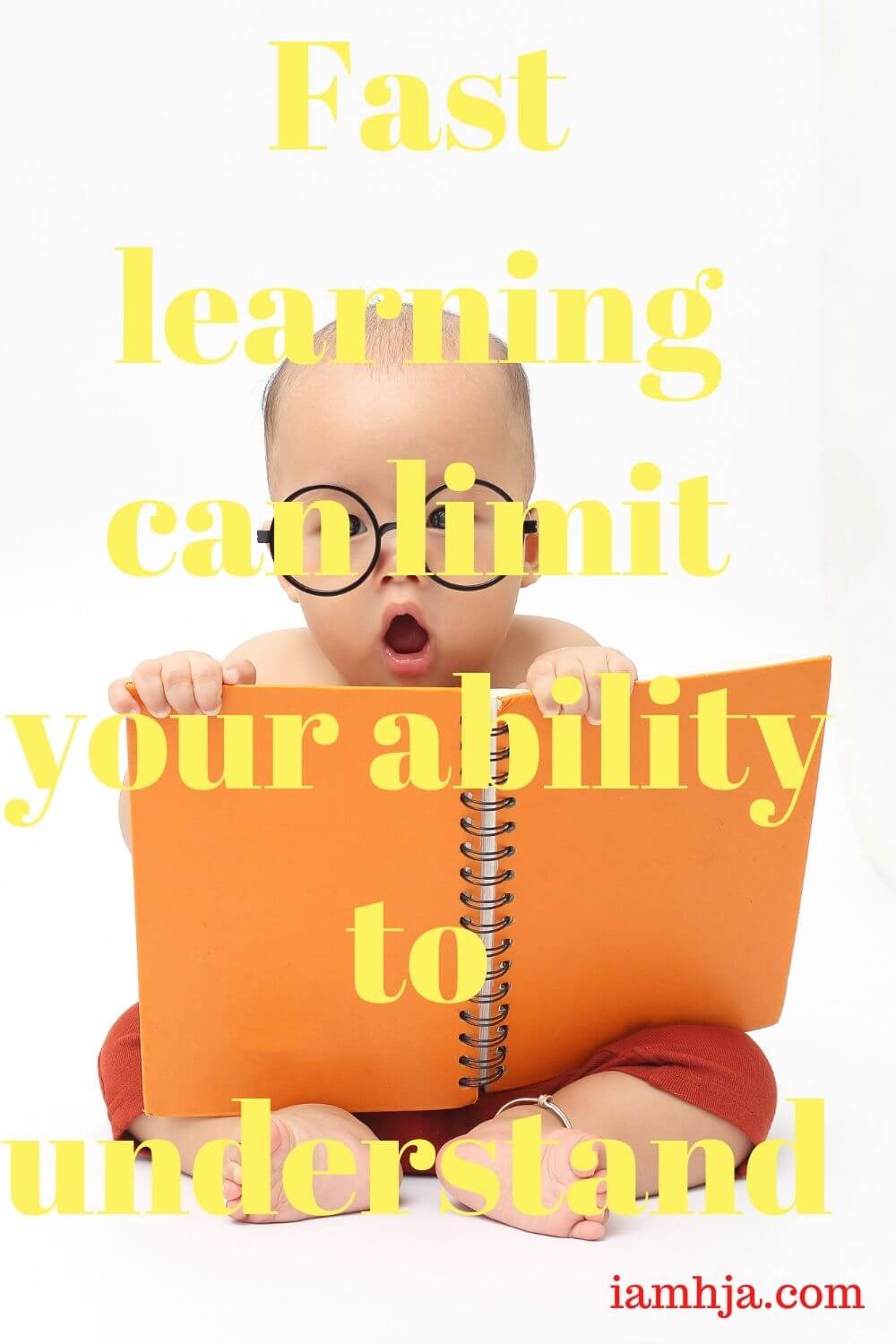 Fast learning can limit your ability to understand