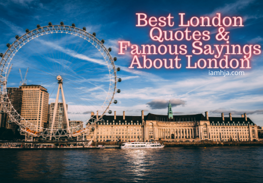 Best London Quotes