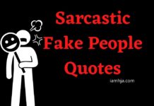 Sarcastic Fake People Quotes