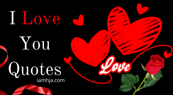 I Love You Quotes
