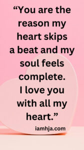 Emotional I Love You With All My Heart Quotes