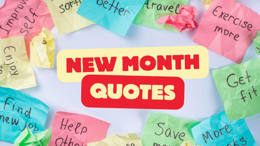 New Month Quotes